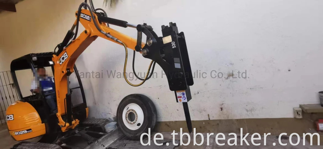 Fabrikpreis 3Tons Hydraulik Jack Hammer Rock Breaker für Mini Yanmar Excavator